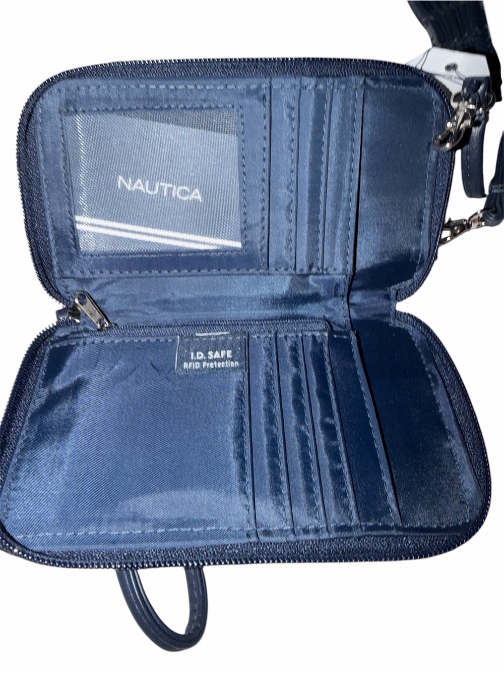 *new* Nautica Striped Crossbody Phone/Wallet Bag - Picture 2 of 10